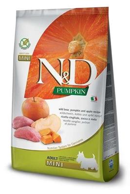 FARMINA N&D Pumpkin Adult Mini Boar&Apple - droog hondenvoer - 7 kg