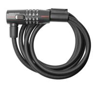 Trelock SK415 Spiraalkabelslot Code 180/15mm Zwart