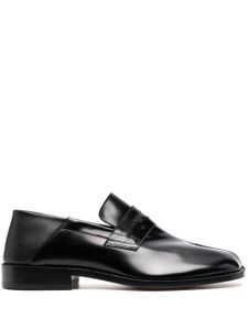 Maison Margiela mocassins Tabi en cuir - Noir