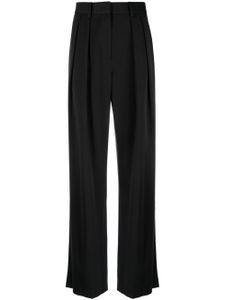 STAUD pantalon ample Luisa à plis - Noir