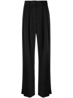 STAUD pantalon ample Luisa à plis - Noir