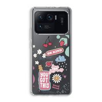 Positivity: Xiaomi Mi 11 Ultra Transparant Hoesje