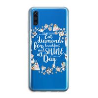 Diamonds: Samsung Galaxy A50 Transparant Hoesje