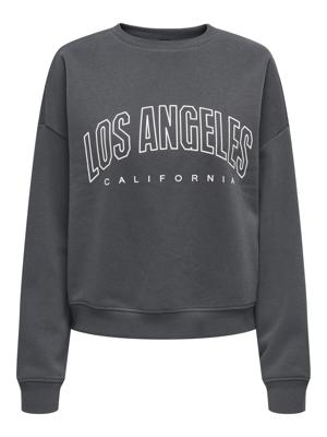 Only Onlsweat Life L/s Crew O.size State Noos Sweater Ombre Blue Los Angeles - California