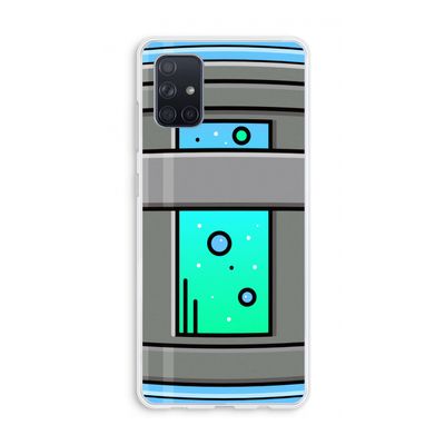 Chug Bottle: Galaxy A71 Transparant Hoesje