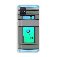 Chug Bottle: Galaxy A71 Transparant Hoesje