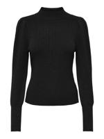 Only Onlkatia L/s Highneck Pullover Knt Noos Trui Black