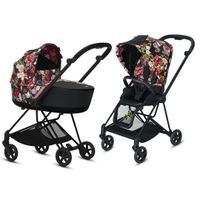 Kinderwagen Cybex Mios Fashion Edition Spring Blossom Dark + GRATIS Speelkleed - thumbnail
