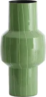 Light & Living vaas metaal senuma 16x33cm mint groen