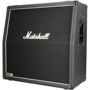 Marshall 1960A 300 Watt 4x12 inch gitaar speaker cabinet schuin