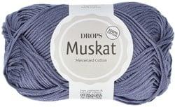 Drops Muskat Uni Colour 91 Storm Blue