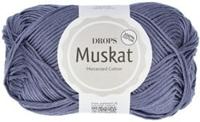 Drops Muskat Uni Colour 91 Storm Blue - thumbnail