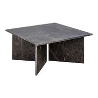 by fonQ Stone Salontafel - Vierkant - Zwart