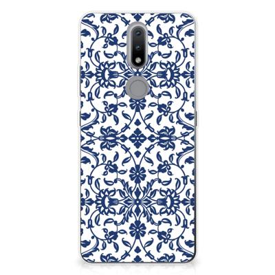 Nokia 2.4 | TPU Case | Flower Blue