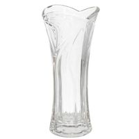 Bloemenvaasje - voor kleine stelen/boeketten - helder glas - D8 x H17 cm - thumbnail