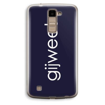 Gijweet: LG K10 (2016) Transparant Hoesje