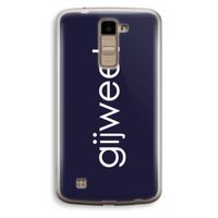 Gijweet: LG K10 (2016) Transparant Hoesje