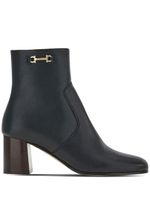 Ferragamo bottines Otello à détail de boucle - Noir Ferragamo bottines Otello à détail de boucle - Noir