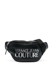 Versace Jeans Couture sac banane à logo - Noir