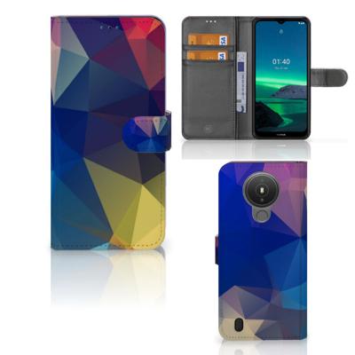 Nokia 1.4 | Book Case | Polygon Dark