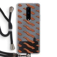 Bacon to my eggs #2: OnePlus 8 Transparant Hoesje met koord