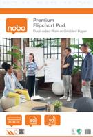 Flipoverpapier nobo premium 60x85cm dubbelzijdig | 2 stuks