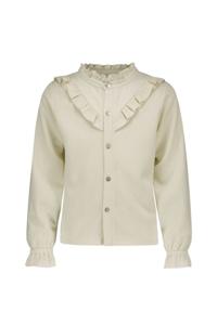 B.Nosy Meisjes blouse - Beau - Ecru