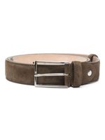 Doucal's ceinture en daim à boucle - Marron