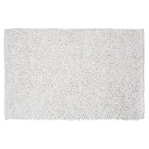 Badmat Sealskin Twist 60x90 cm Microfibre Wit