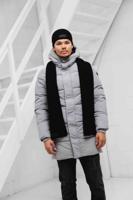 Malelions Mid Length Puffer Winterjas Heren Grijs - Maat M - Kleur: Grijs | Soccerfanshop