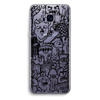 Vexx Black Mixtape: Samsung Galaxy S8 Plus Transparant Hoesje