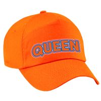 Koningsdag pet oranje - queen - voor volwassenen