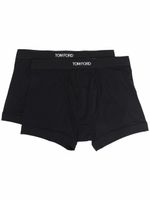 TOM FORD lot de deux boxers à taille à logo - Noir - thumbnail