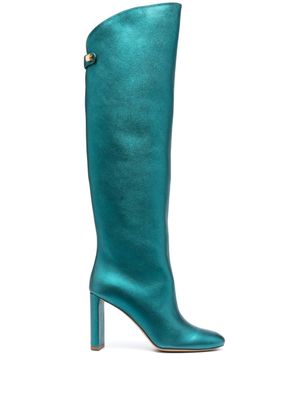 Maison Skorpios bottes Adrianna 90 mm - Bleu