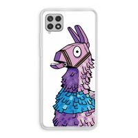 Lama: Samsung Galaxy A22 4G Transparant Hoesje