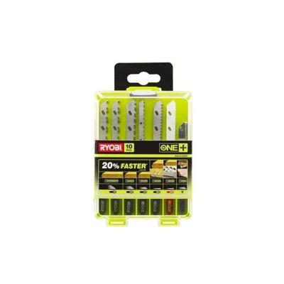 RYOBI Doos met 10 bladen Specifieke decoupeerzaag.