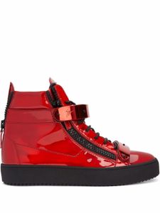 Giuseppe Zanotti baskets montantes Coby - Rouge