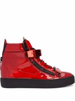 Giuseppe Zanotti baskets montantes Coby - Rouge