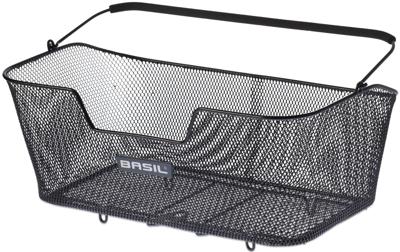 Basil base xl - fietsmand - achterop - zwart