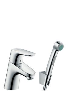 Hansgrohe Focus 70 bidetkraan met handdouche Chroom
