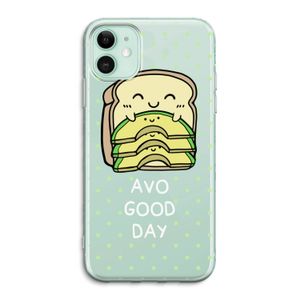 Avo Good Day: iPhone 11 Transparant Hoesje