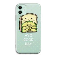Avo Good Day: iPhone 11 Transparant Hoesje