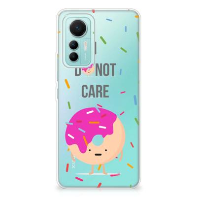 Xiaomi 12 Lite | Siliconen Case | Donut Roze