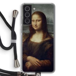 Mona Lisa: Samsung Galaxy S21 FE Transparant Hoesje met koord