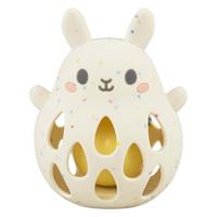 Selecta Siliconen rammelaar - konijn