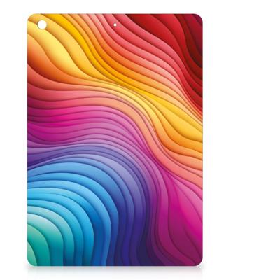 Back Cover voor Apple iPad 10.2 | iPad 10.2 (2020) | 10.2 (2021) Regenboog