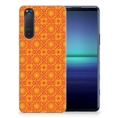Sony Xperia 5II | TPU bumper | Batik Oranje