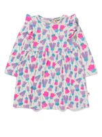 the bonnie mob robe Leena à imprimé graphique - Multicolore
