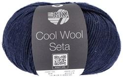 Lana Grossa Cool Wool Seta 004 Nachtblauw