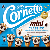 Cornetto Mini Classico 6x60ML bij Jumbo